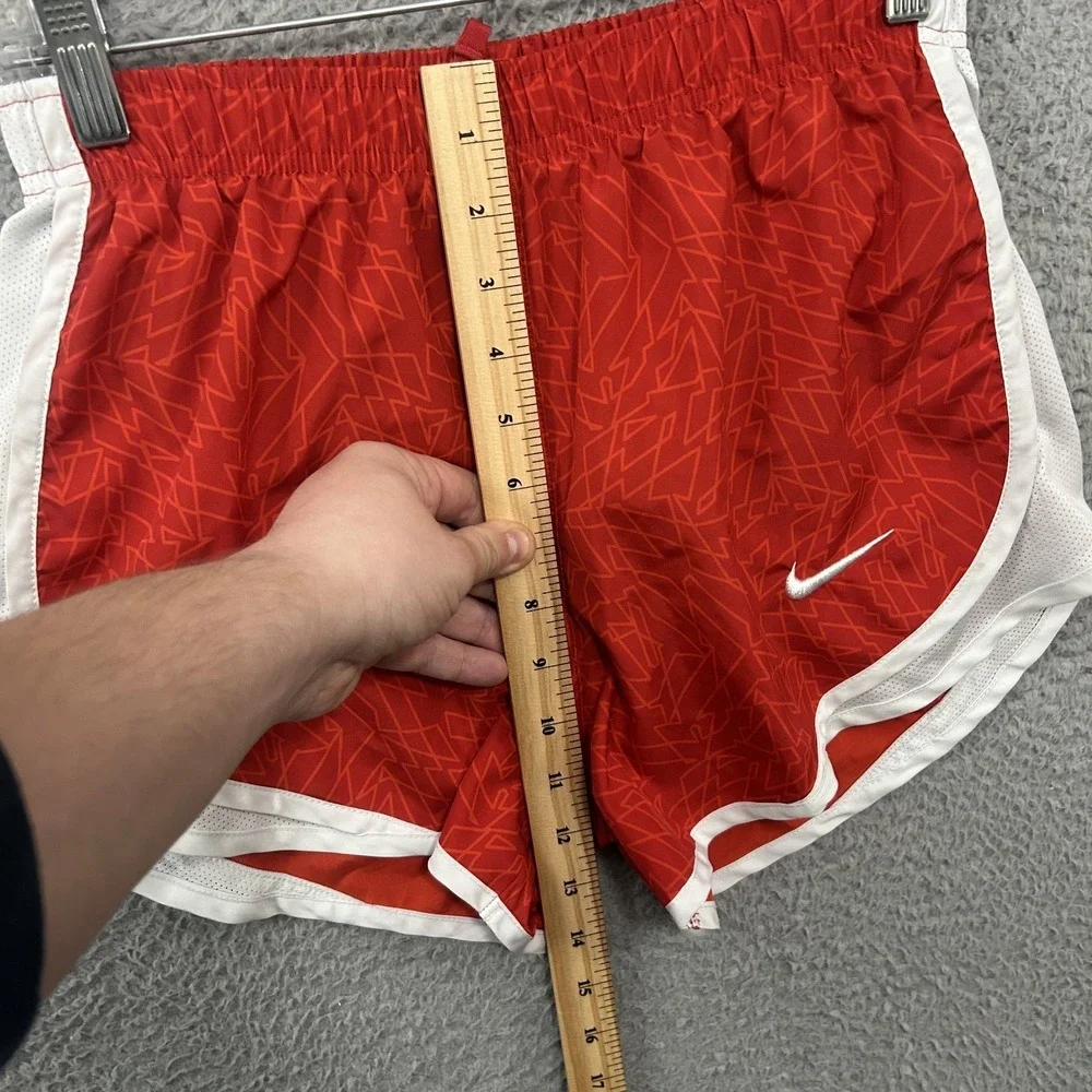 Ohio‎ State Buckeyes Shorts Womens Small Red NCAA Football Nike Dri Fit Running